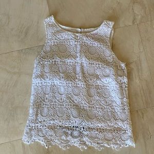 Lilly Pulitzer for Target white top